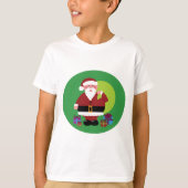 サンタクロースプレゼントTシャツ Tシャツ (正面)