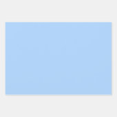 サンタクロースヘルパー建物A間抜け雪だるま ラッピングペーパーシート (正面2)