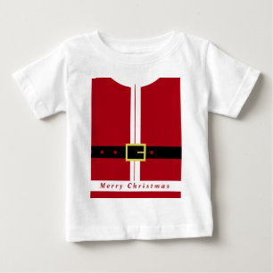 サンタクロースベビーTシャツ ベビーTシャツ