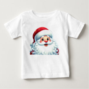 サンタクロースベビーTシャツ ベビーTシャツ