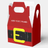 サンタクロースベルト名前をカスタムする フェイバーボックス (オープン)