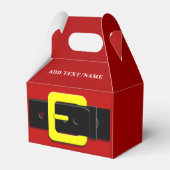 サンタクロースベルト名前をカスタムする フェイバーボックス (正面サイド)