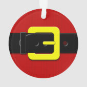 サンタクロースベルト オーナメント (裏面)