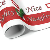 サンタクロースホリデイクリスマスニいけなースリスト ラッピングペーパー (ロールコーナー)