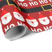 サンタクロースホーホーホーホパタン ラッピングペーパー (ロールコーナー)