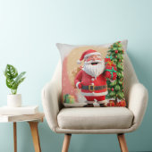 サンタクロースホールディングプレゼント クッション (椅子)