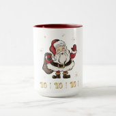 サンタクロースマルーンマグ マグカップ (中央)