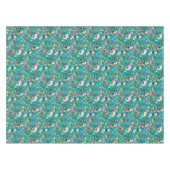 サンタクロースメリーと友人のパターン テーブルクロス (正面(横))