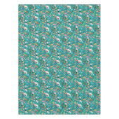 サンタクロースメリーと友人のパターン テーブルクロス (正面)