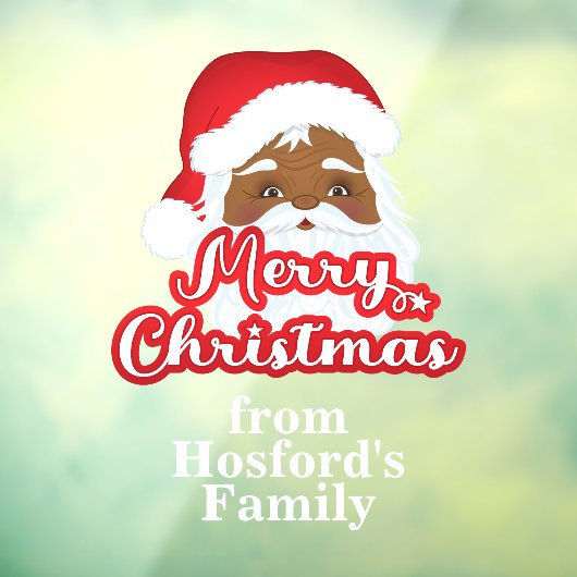 サンタクロースメリークリスマスウィンドウがしがみつく ウィンドウサイン (シート3)