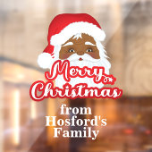 サンタクロースメリークリスマスウィンドウがしがみつく ウィンドウサイン (シート2)