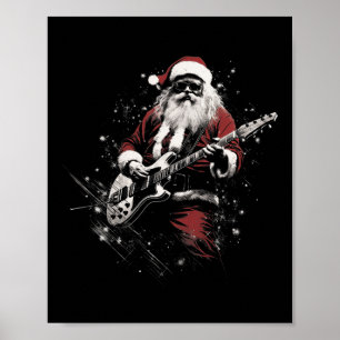 サンタクロースメリークリスマスクリスマスロッキングミュージックグイ ポスター