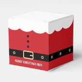 サンタクロースメリークリスマススクエア フェイバーボックス (正面サイド)