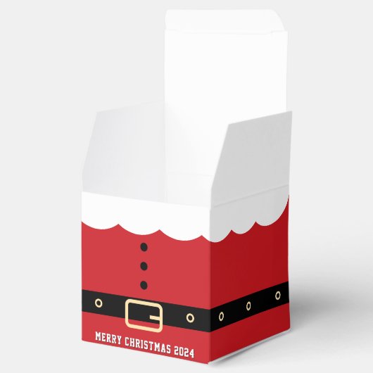 サンタクロースメリークリスマススクエア フェイバーボックス (オープン)