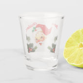 サンタクロースメリークリスマスパーティーショットグラス ショットグラス (裏面)