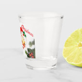 サンタクロースメリークリスマスパーティーショットグラス ショットグラス (右)