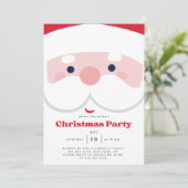 サンタクロースメリークリスマスパーティー 招待状 (スタンド正面)