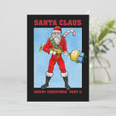 サンタクロースメリークリスマスパート2クリスマスカード シーズンカード (スタンド正面)