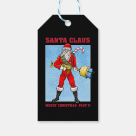 サンタクロースメリークリスマスパート2 ギフトタグ