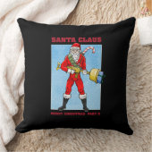 サンタクロースメリークリスマスパート2 クッション (ブランケット)
