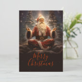 サンタクロースヨガ シーズンカード (スタンド正面)