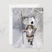 サンタクロースラブズ遊トランプのポーカー シーズンポストカード (正面/裏面)