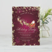 サンタクロースレイトインディアスターズカンパニーパーティー 招待状 (スタンド正面)