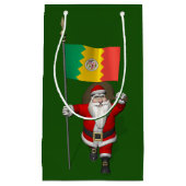 サンタクロースロサンゼルスCaの看板 スモールペーパーバッグ (正面)