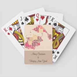 サンタクロースワードクラウドホーホホホ トランプ