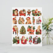 サンタクロースヴィンテージのイラストが多い! (スタンド正面)