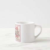 サンタクロースヴィンテージイラストレーションスリー エスプレッソカップ (右)