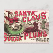 サンタクロースヴィンテージイラストレーションスリー シーズンポストカード (正面)