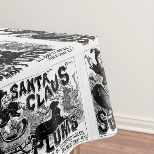 サンタクロースヴィンテージテーブルクロス テーブルクロス (インサイチュ)