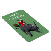 サンタクロース乗りサイ・サイ マグネット (右側)