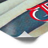 サンタクロース乗馬クリスマス ポスター (コーナー)