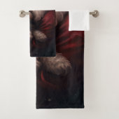 サンタクロース付きコックポークリスマスフェスティバル バスタオルセット (インサイチュ)