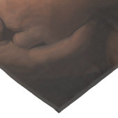 サンタクロース付きボクサーフェスティバルクリスマス テーブルクロス (アングル)