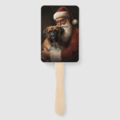 サンタクロース付きボクサーフェスティバルクリスマス ハンドファン (裏面)