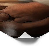 サンタクロース付きボクサーフェスティバルクリスマス ポスター (コーナー)