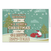 サンタクロース伝統的の旅 (正面横)