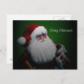 サンタクロース伝統的はがき シーズンポストカード (正面/裏面)