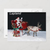 サンタクロース写真[kan.k] - .jpg シーズンポストカード (正面/裏面)