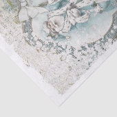 サンタクロース冬、雪青の工芸を広く 薄葉紙 (詳細)