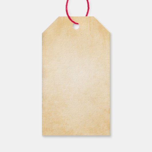 サンタクロース北極の特別配達 ギフトタグ (裏面)