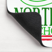 サンタクロース北極ホットチョコレート マウスパッド (コーナー)