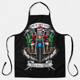 サンタクロース北極章の息子 エプロン
