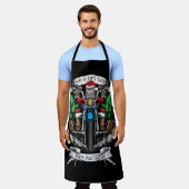 サンタクロース北極章の息子 エプロン (着用した状態)