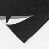 サンタクロース北極章の息子 フリースブランケット (角)