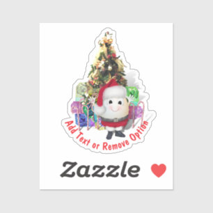 サンタクロース卵クリスマス シール