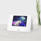 サンタクロース及びNorthern Lights シーズンカード (裏面)